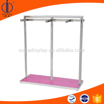 women garment clothes hanging display stand, dress shirt display, clothes hanging stand