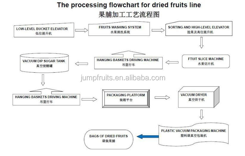 Dehydrated vegetable processing dried fruit production line for grape