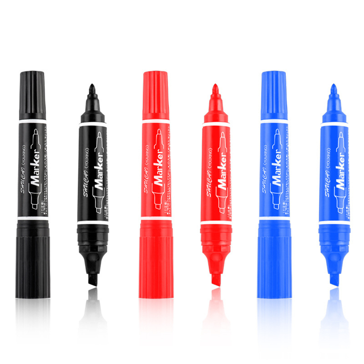 Colorful Acrylic Marker Non Removable Permanent  Black Color Markers Are Not Erasable