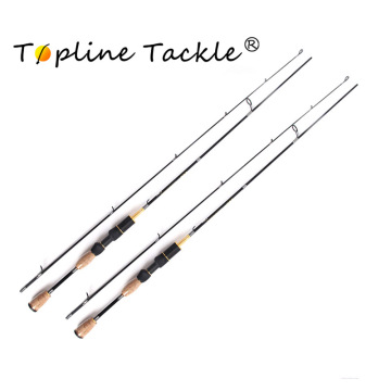 Topline Tackle 99% Carbon Soft Bait Lure Spinning Rod 1.8M 2 Section Bait weight0.8-5G Fishing weight2-5LB Fishing Rod