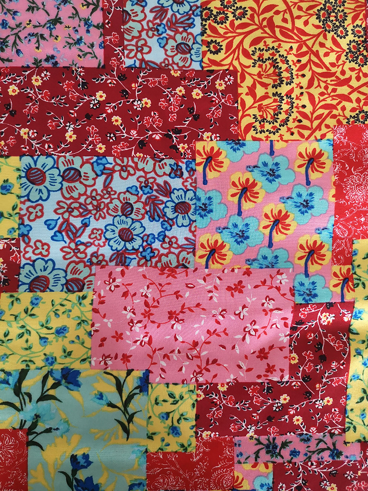 Joint Rayon Poplin 45s Printing Broad Width Fabric