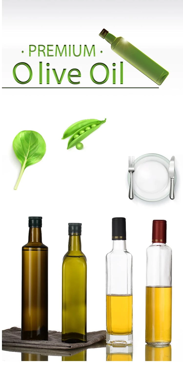 Glass Olive Oil Bottle Package