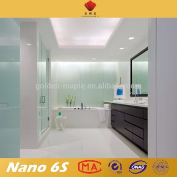 Milky white artificial crystallized glass stone decorative facing material