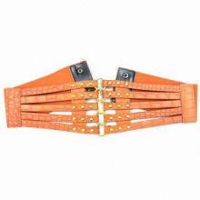 Ingenious Elastic Belts with Snap Buttons at Closure