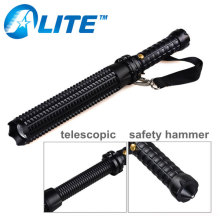 Strobe self defense electric baton Flashlight police torch