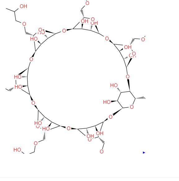 درجة التجميل هيدروكسي بروبيل بيتا Cyclodextrin CAS: 128446-35-5