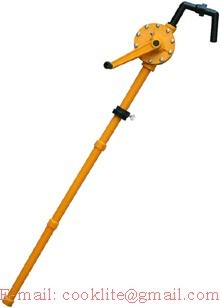 Pompa Manuale Nafta Gasolio Leggera Canna Rotante 30 Lt/min Travaso Serbatoio Rifornimento