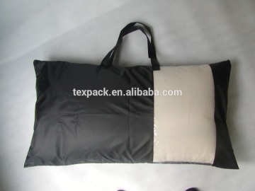 Sewing beding pillow nylon packaging bags top with zipper