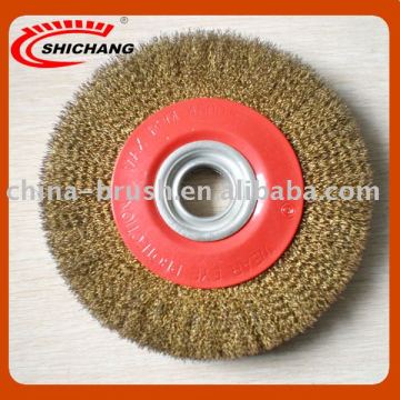 crimped wire circular wheel Brush sc7100