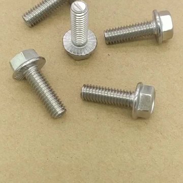 Stainless Steel Hexagon Bolts With Flange DIN6921