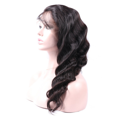 Eli cambodian vendor 100% human hair pre plucked loose deep wave swiss full lace wig