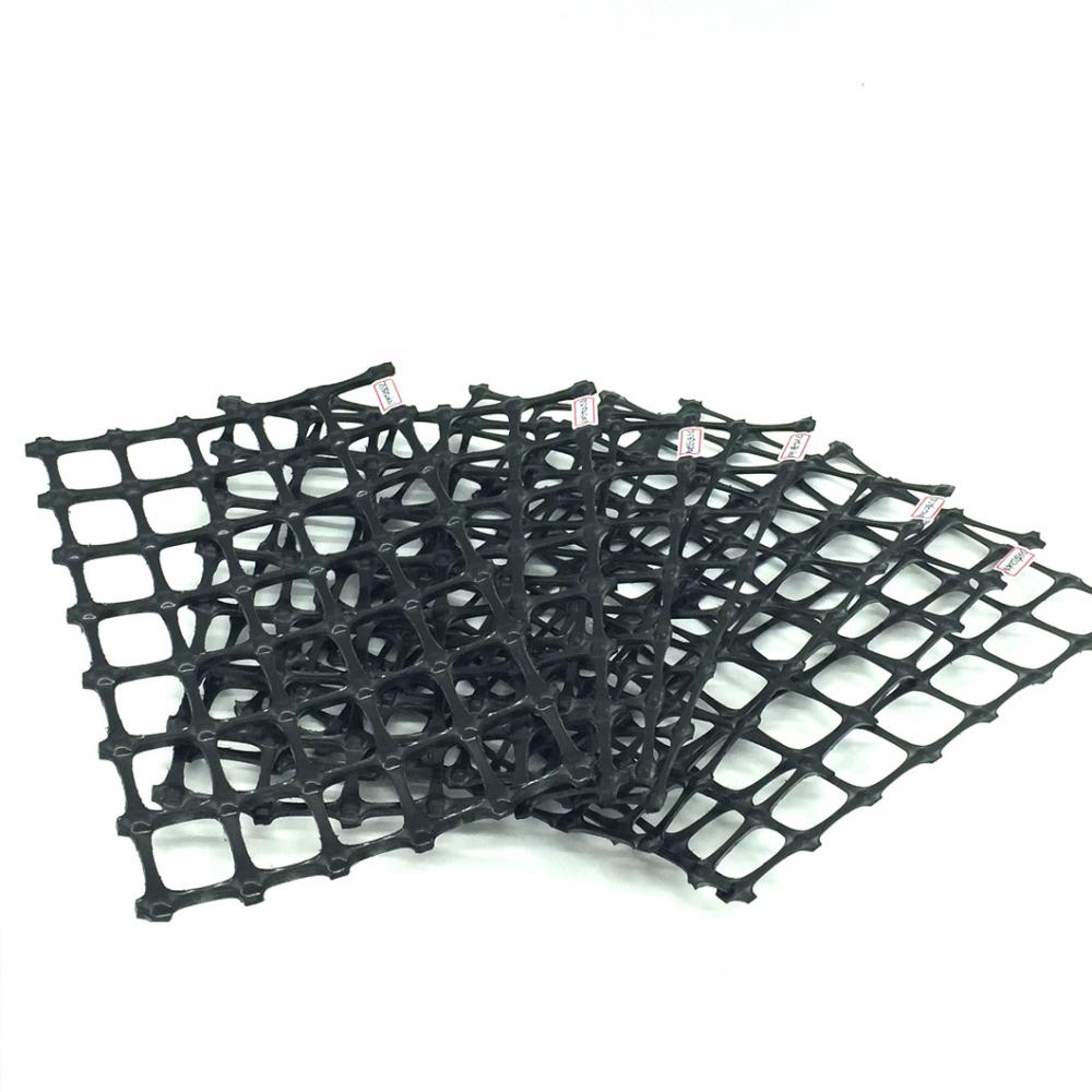 PP Mesh polypropylene biaoxial geogrid road