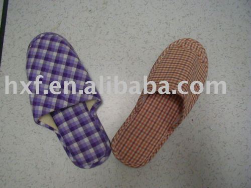 squares hotel slippers