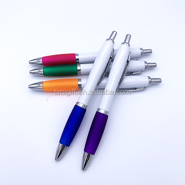 High quality ballpoint pen with custom logo promotional gift pen plastic ball pen