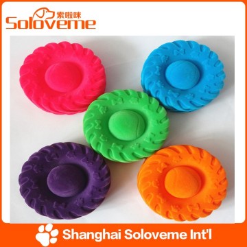 Eco-friendly Pet Flocking Tyre Toys Dog Lovely Toy Products