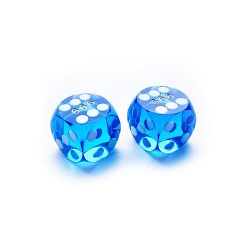 Bescon Dice Professional Small Precision Dice 12,7 мм (1/2 дюйма) со случайным серийным номером, мини -точный кубик 12,7 мм