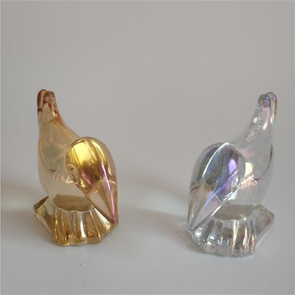 Br H 1180 Bird Shape Crystal Glass Decoration