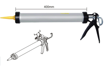 cylinder type aluminum tuble sausage silicone gun