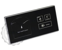 hotel room insert card for power switch touch screen control switch