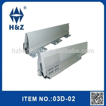 Metal box drawer slide