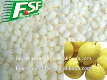 2014 New crop IQF snow pear dices (10mm *10mm )