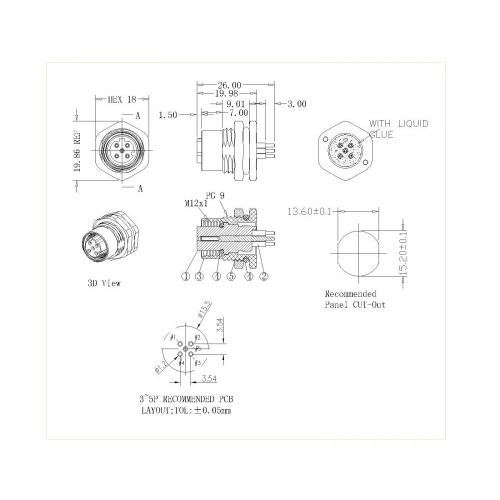 Front Front PG 9 D Unkshielded Code