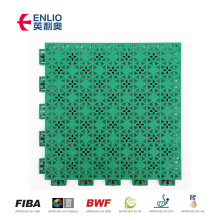 Enlio Professional Outdoor Sports Tile Basketball Court Flooring