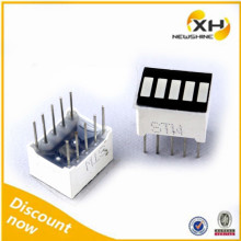 Through Hole Bar Graph Dip Series NEWSHINE FND 5 Segment LED Bar Graph Array