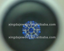 8 Hearts and 8 Arrows Brilliant Cut Cubic Zirconia Gemstone