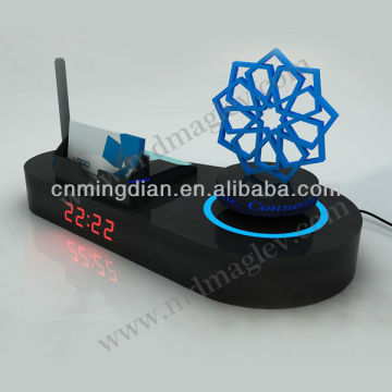 acrylic magnetic levitating display,led promotion pop display