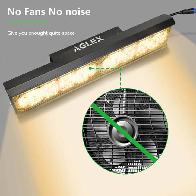 Full Spectrum LED Grow Light untuk Microgreens