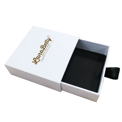 Mini size paper drawer box for Jewelry