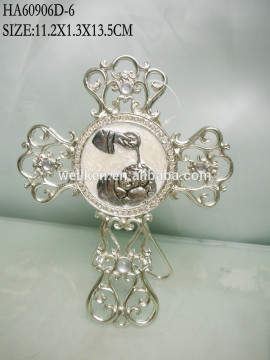 tin alloy cross ornaments,tin alloy trophy figures