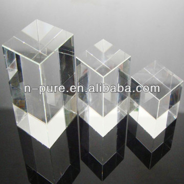 Blank Crystal Laser Cubes