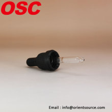 glass dropper bottle pipette big tamper evident cap