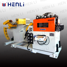 Cradle Type Decoiler With Straightener And Nc Servo Feeder