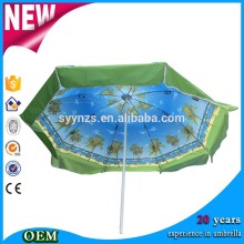 Brand advertising folded beach umbrella small