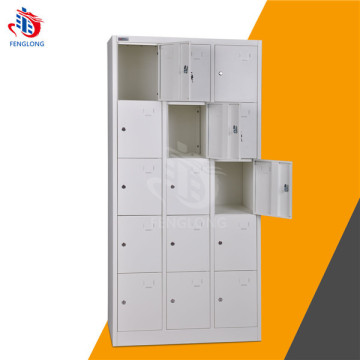 Cheap kid's 15 door steel locker