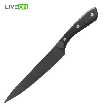 Coltello da cucina in legno 5 pezzi con supporto magnetico