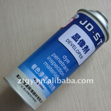 round tin box straight vertical aerosol box round matel box round tin box