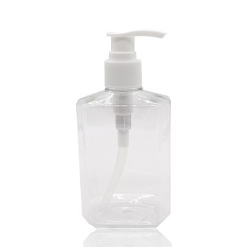 250ml Oval bottle empty PET hand sanitizer bottle