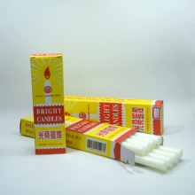 8 Inch White Colour Household Candles