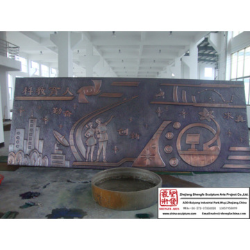 Patung buatan tangan Saloon Metope