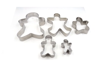 stainless steel gingerbread cookie mold