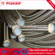 Teflon Hose / PTFE Hose With SS304 Braiding Cover