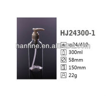 Factory 300ML Plastic PET moisturizing conditioner bottle