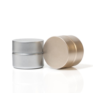 Buy Silver Lip Balm Pots - 5G Round Containers with Plastic Jar Lid
