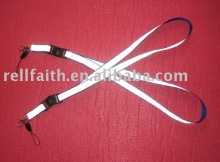 Reflective Lanyard with Cell Phone Holder and Buckle