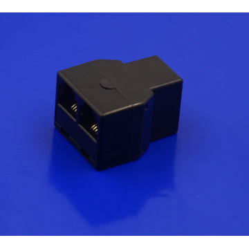 RJ11 6P4C connector Black