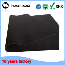 black high density pu foam sheet cushion